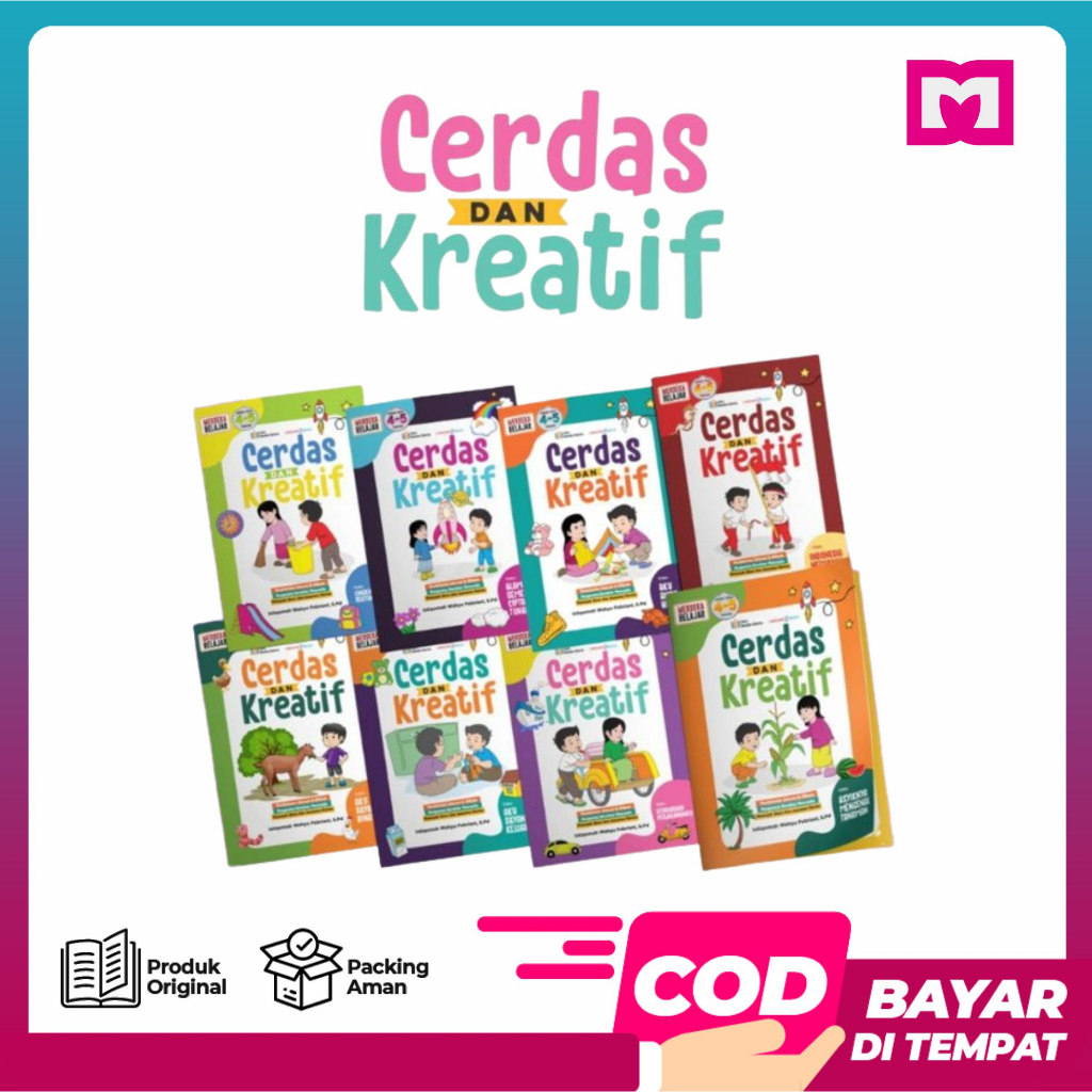 Jual Paket Buku PAUD-TK Cerdas & Kreatif Usia 5-6 Tahun | Shopee Indonesia