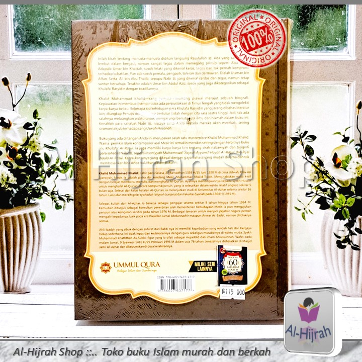 Jual Biografi Khalifah Rasulullah | Khalid Muhammad Khalid | Ummul Qura ...