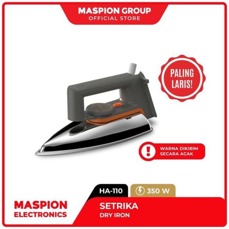 Jual SETRIKA MASPION HA-110 GARANSI RESMI | Shopee Indonesia
