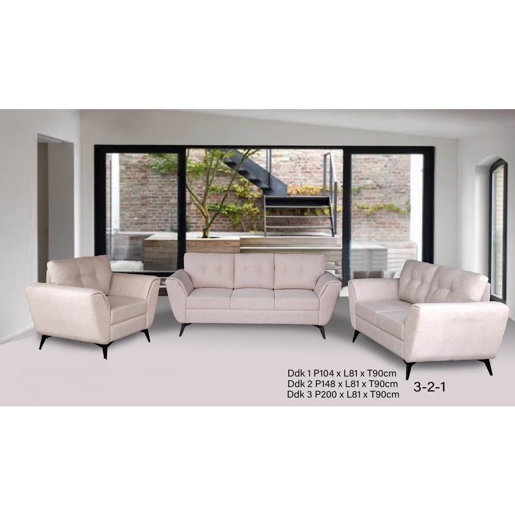 Jual Sofa Minimalis 321 Seater modern | Sofa Tamu | Sofa ruang tamu