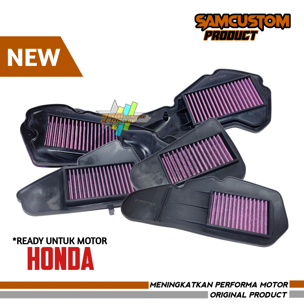 Jual Filter Udara Hybrid Proper Racing Line Honda Vario Pcx