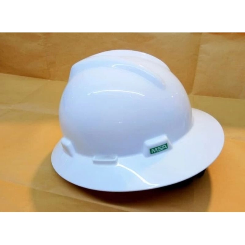 Jual Safety Helmet Full Brim MSA Original + Fastrex USA Shopee Indonesia