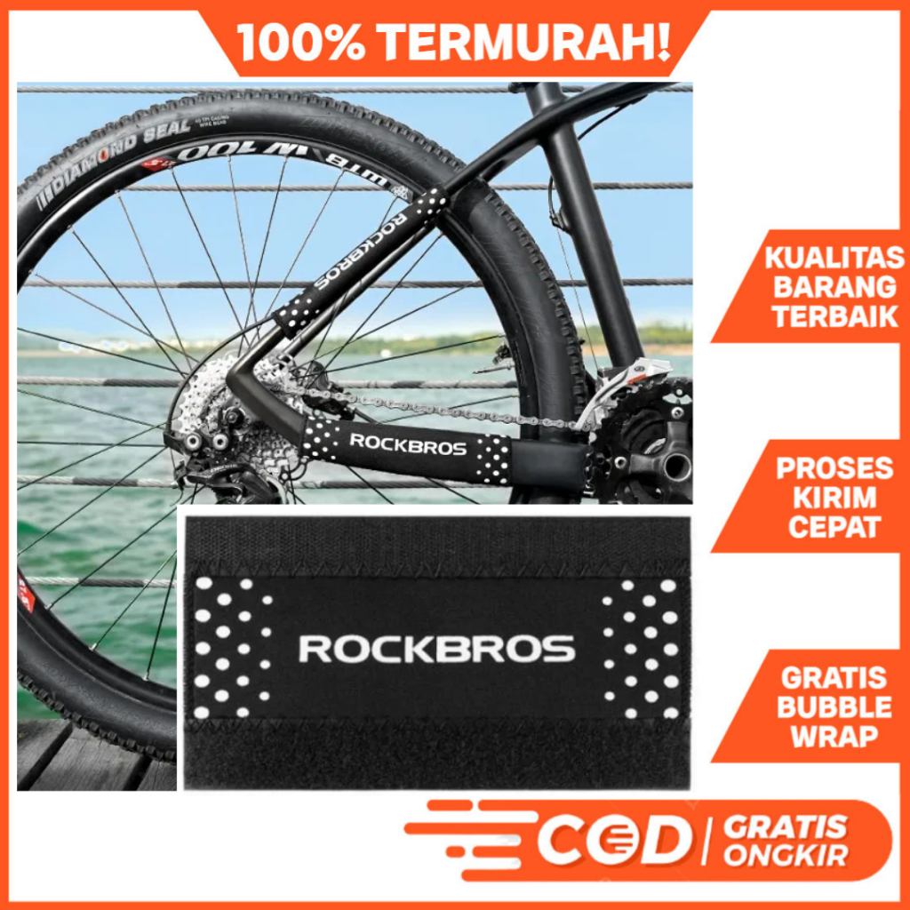 Jual Pelindung Rantai Sepeda Rockbros Frame Chain Protector Cover Guard ...
