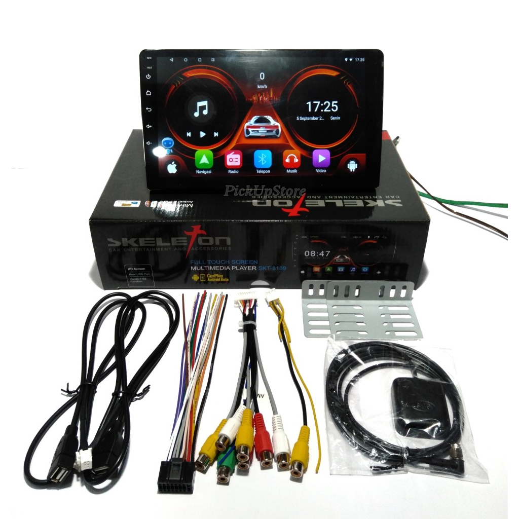 Jual Paket Head Unit Android 9 inch Ram 2/32GB Dengan Frame Expander ...