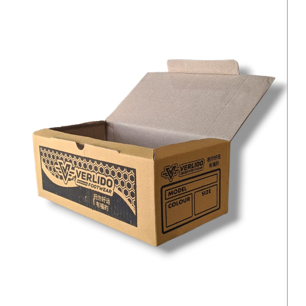 Jual Packaging Karton Box Sepatu dan Sandal Verlido | Shopee Indonesia