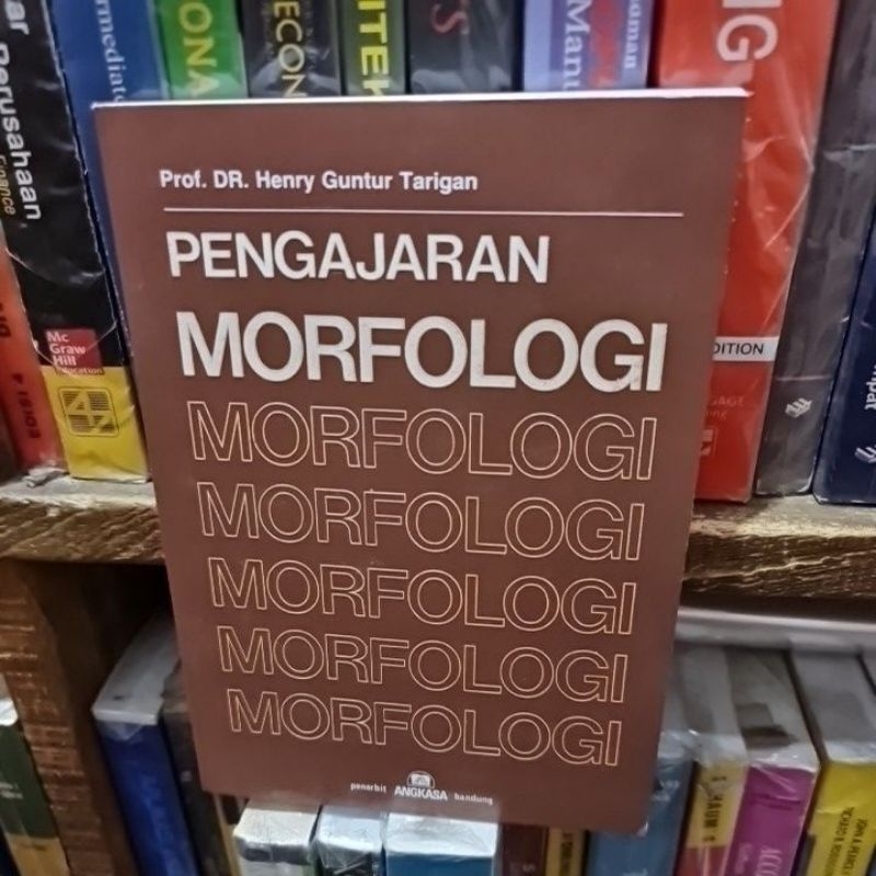 Jual Pengajaran Morfologi By Prof Dr Henry Guntur Tarigan Shopee