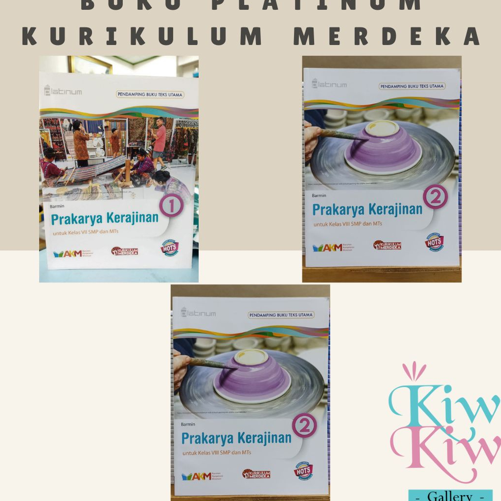 Jual Buku Prakarya Kerajinan Kelas 7, 8, 9 SMP/MTS Kurikulum Merdeka ...