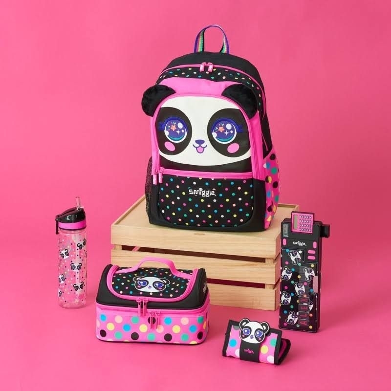 Panda backpack online smiggle