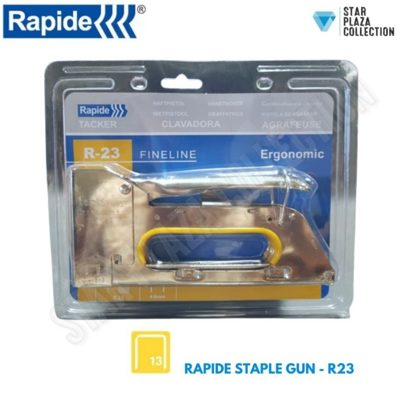 Jual ORIGINAL RAPIDE 3 MODEL FREE ISI 600PCS SIAP PAKAI TORA Staple Gun