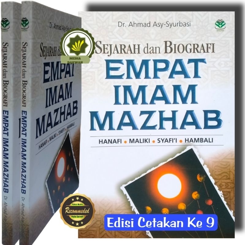 Jual Buku BIOGRAFI EMPAT IMAM MAZHAB Hanafi Maliki As-Syafii Dan ...