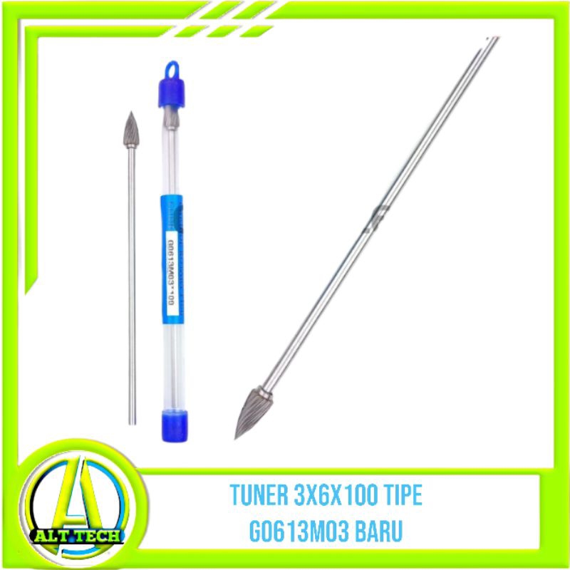 Jual Tuner 3x6x100 Cuner Porting Carbide Panjang 100mm | Shopee Indonesia