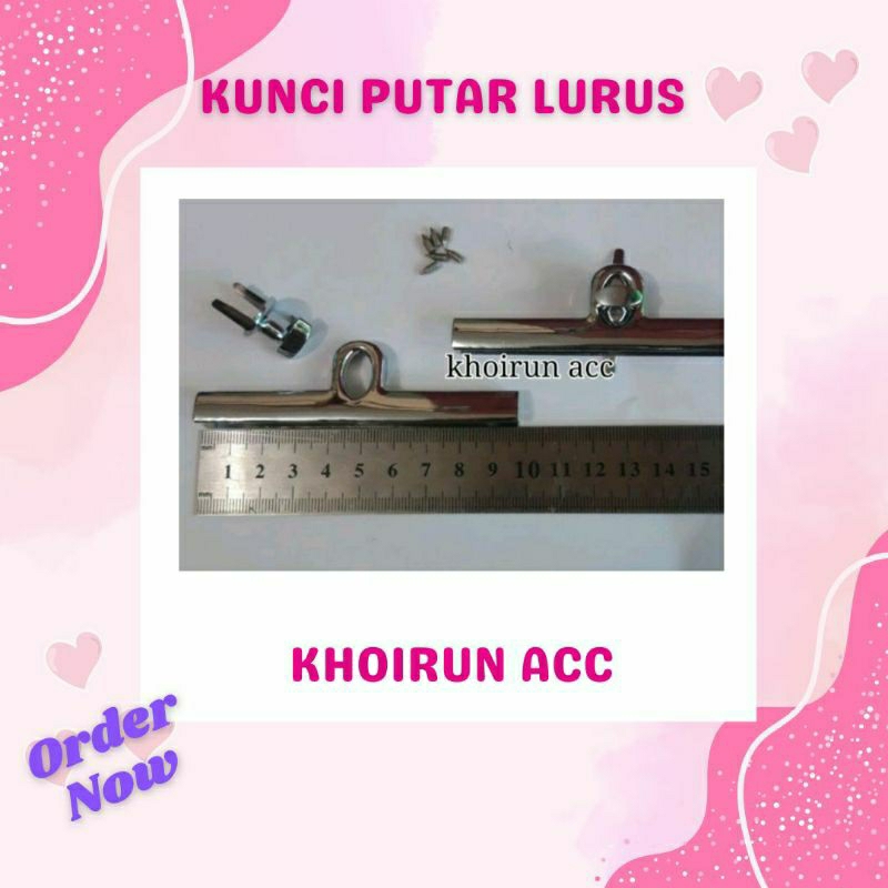 Jual kunci putar lurus nikel (1pcs) | Shopee Indonesia