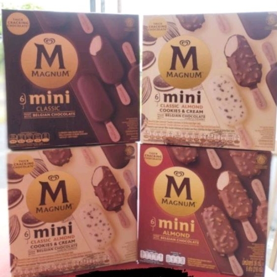 Jual 4 box Magnum Mini | Shopee Indonesia