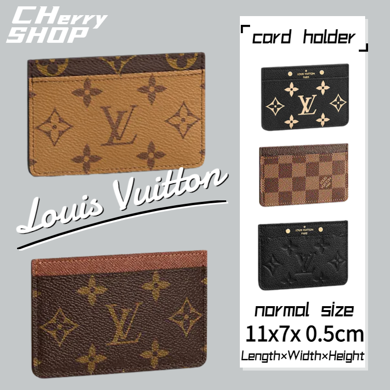Louis Vuitton M81880 Romy Card Holder, Brown, One Size