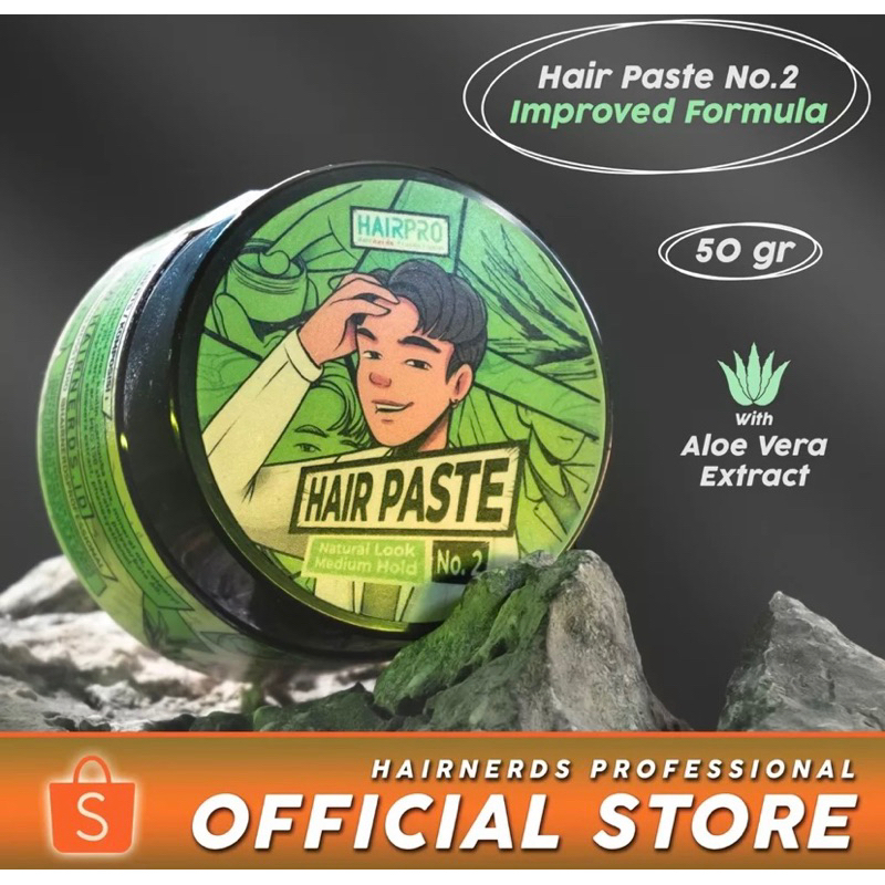Jual Hairnerds Professional Hair Paste Shopee Indonesia
