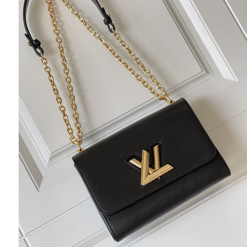 Louis Vuitton LOOP Monogram Gold Chain Half Moon Crossbody Shoulder Bag  M81098