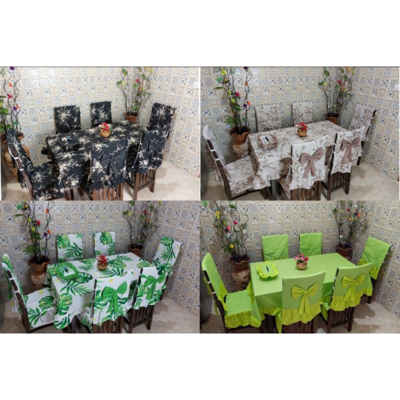 Jual Sh Dining Set Kursi Sandaran Kursi Murah Set Meja Makan Taplak