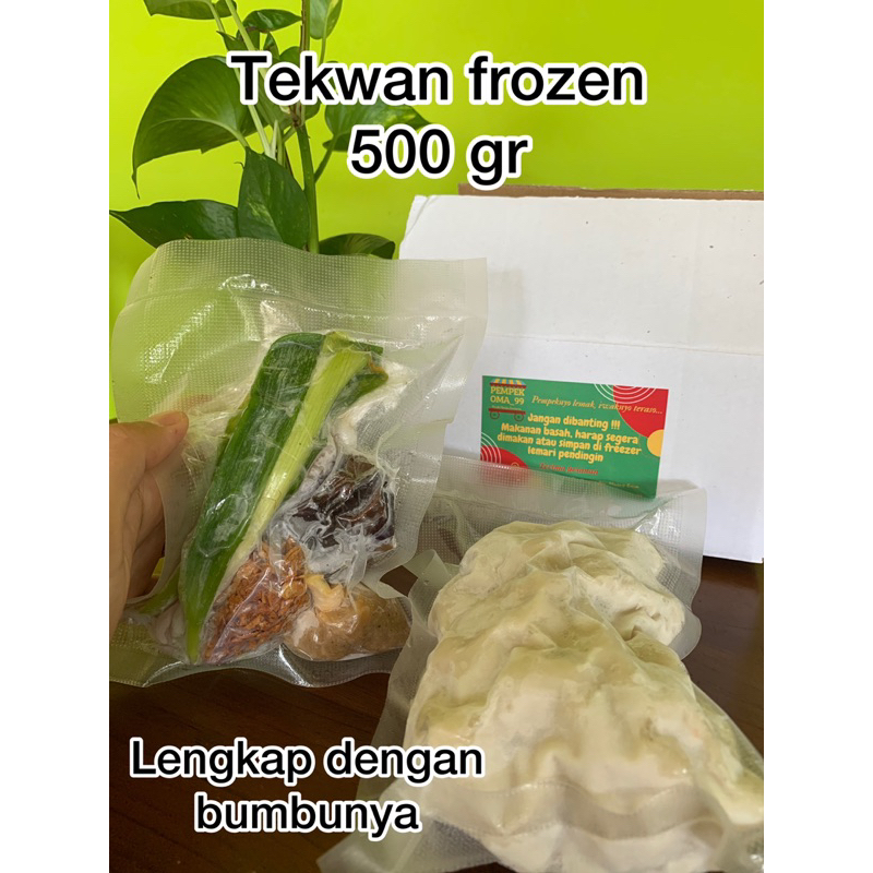 Bahan-bahan membuat Biji Tekwan Ikan Kakap