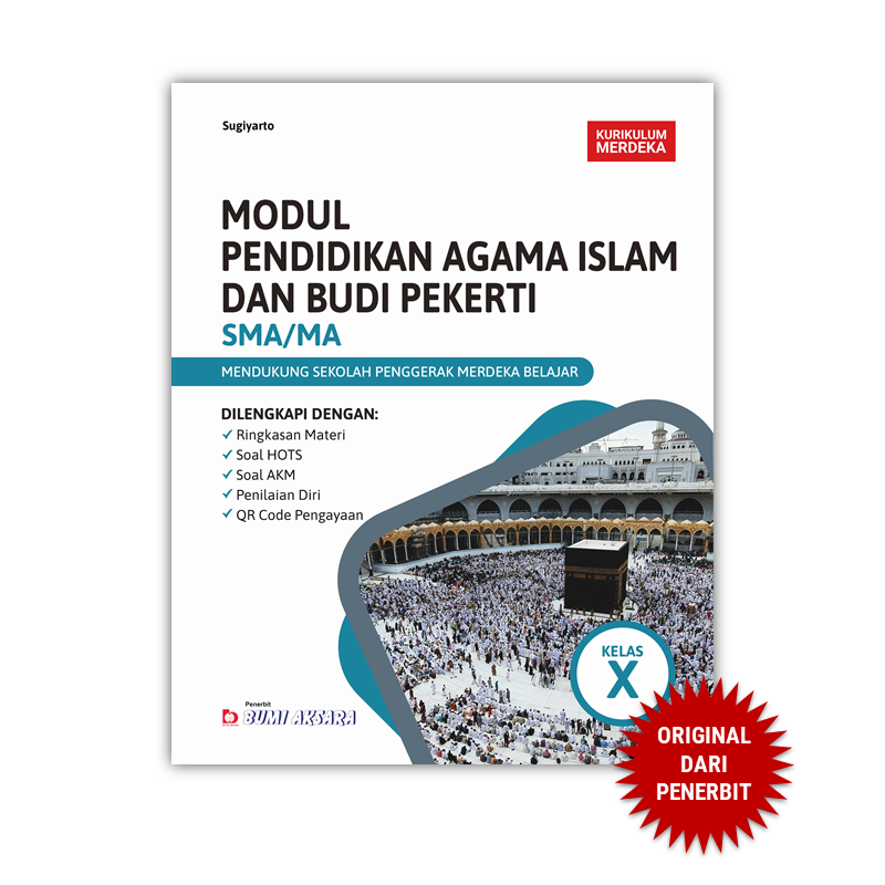 Jual Modul PAI Dan Budi Pekerti Kls X SMA/MA Kurikulum Merdeka Bumi ...