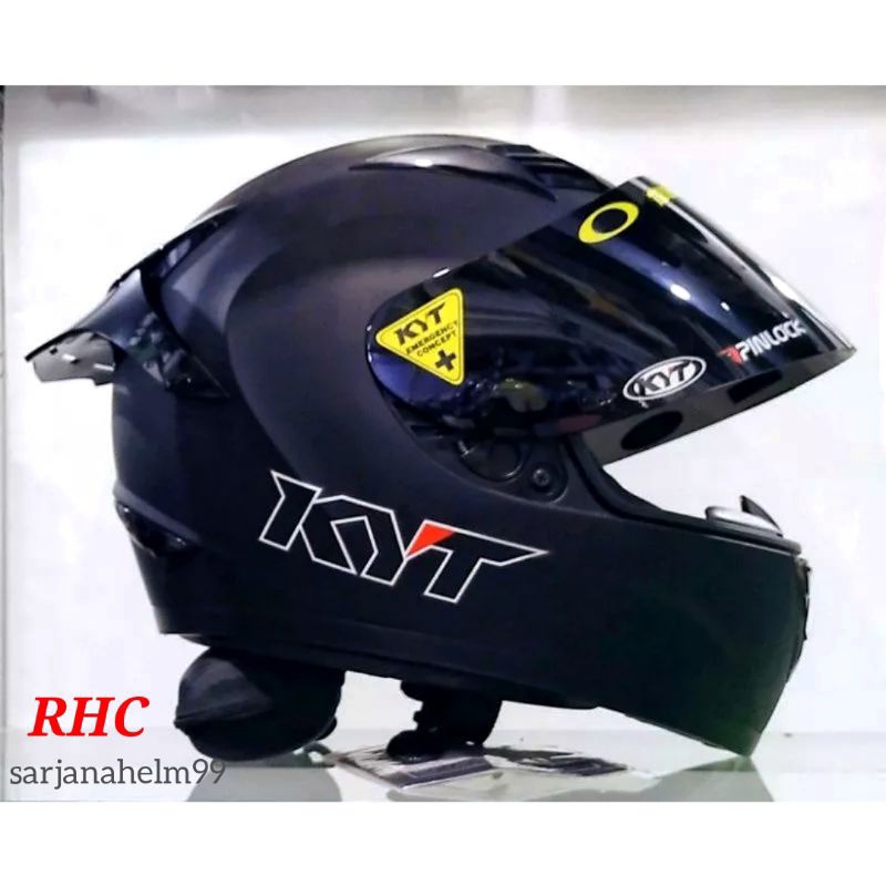 Jual Helm Kyt R Fullface Polos Hitam Doff Paket Ganteng Kyt R Full Face Shopee Indonesia