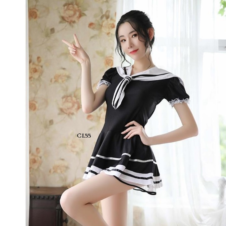 Jual [TRUSTED SELLER] KOSTUM COSPLAY ANIME SEXY UNIFORM SERAGAM SEKSI