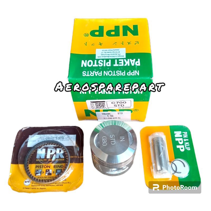 Jual Piston Kit Seher Set Honda C700 / Supercup ( Overses Std - 200 ...