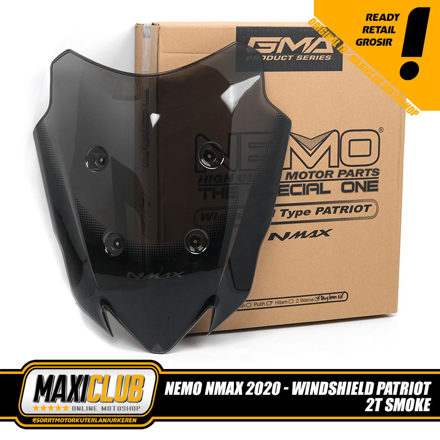 Jual Visor Windshield NEMO Model Patriot Yamaha Nmax New 2020 Bening ...