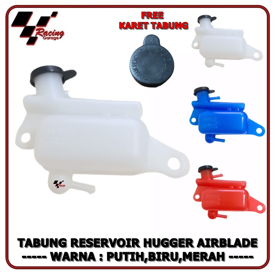 Jual BOTOL TABUNG AIR RADIATOR RESERVOIR HUGGER VARIO 125 150 SPAKBOR ...