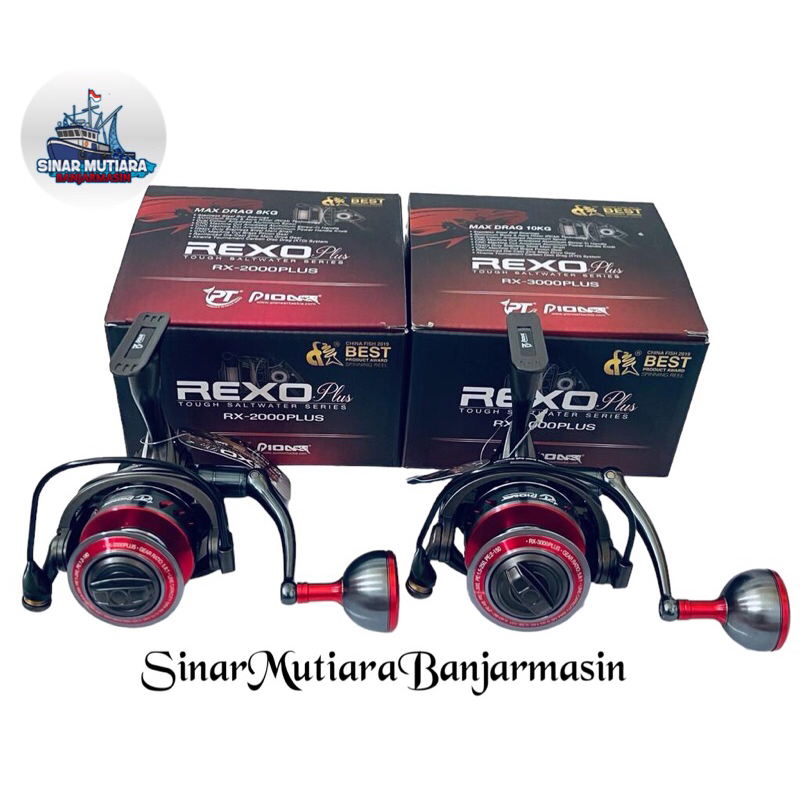 Jual Reel pioner rexo plus saltwater series 2000/3000 (power handle ...