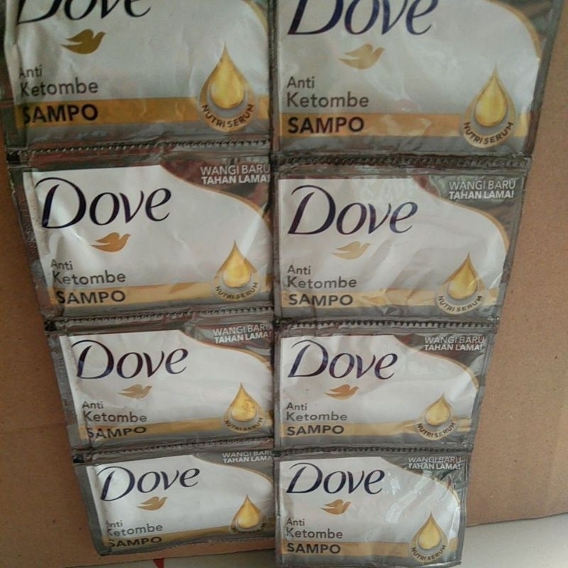 Jual Dove Anti Ketombe Sachet 9 Ml×12 Pcs Shopee Indonesia 7519