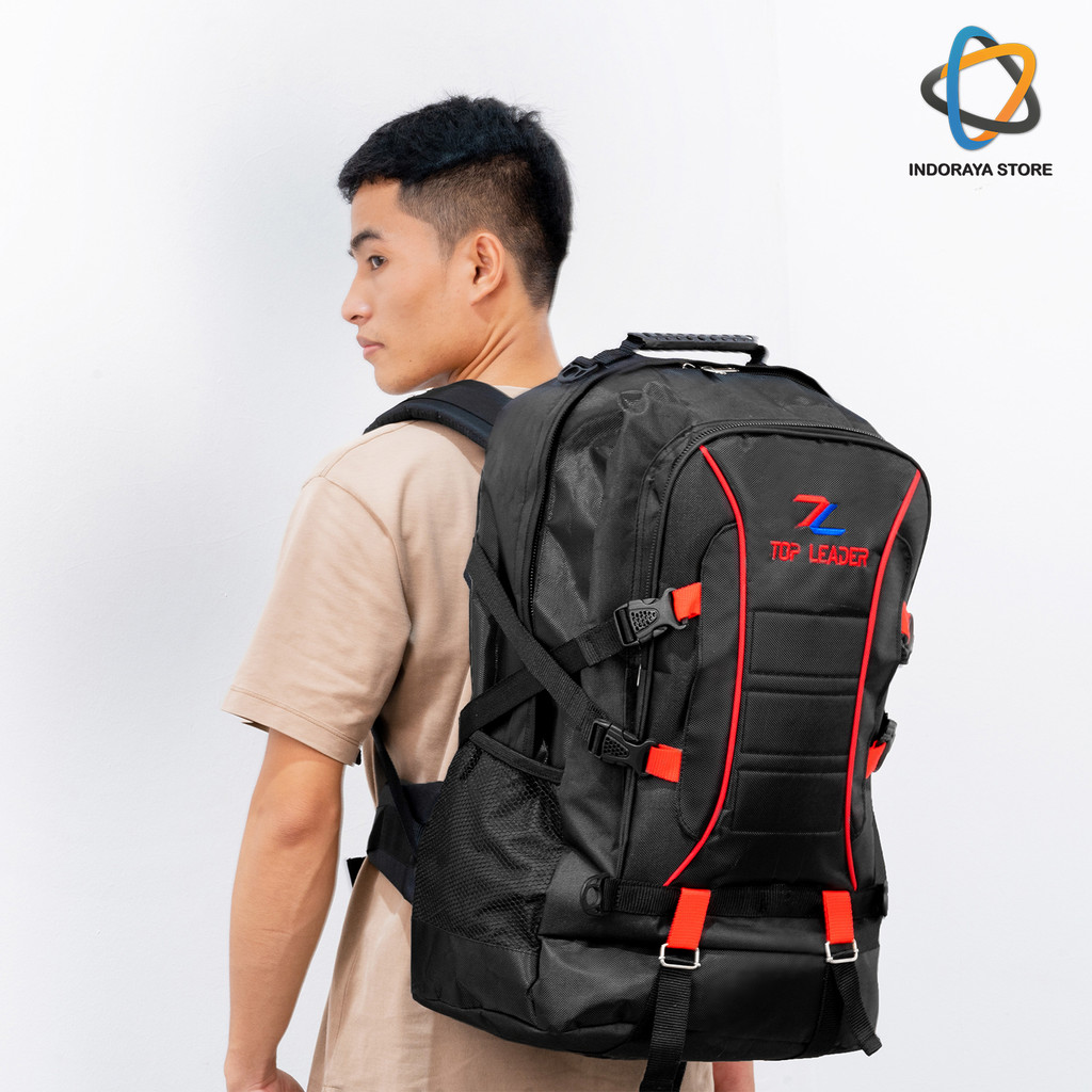 Jual Top Leader Tas Ransel Pria Jumbo Backpack 50L Tas Mudik Tas ...