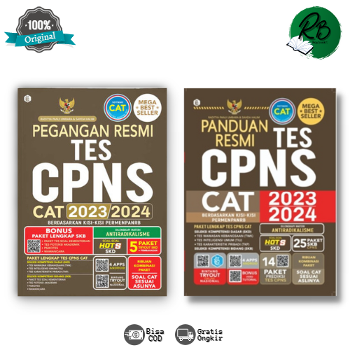 Jual Ag Panduan Resmi Tes Cpns Cat Pegangan Resmi Tes