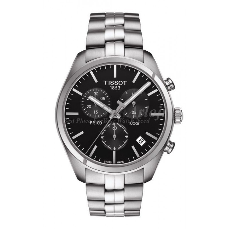 Jual TISSOT PR 100 CHRONOGRAPH T101.417.11.051.00 Shopee Indonesia