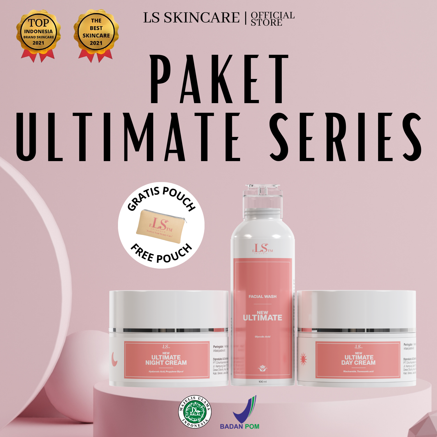 Jual LS SKINCARE ULTIMATE SPOT CREAM WAJAH BERFLEK PERWATAN KECANTIKAN ...