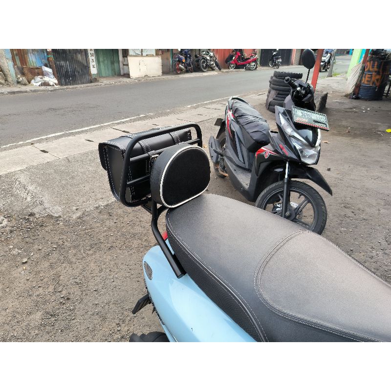 Jual Backrack Rak Belakang Motor Yamaha Fazzio dan Filano.Aksesoris ...