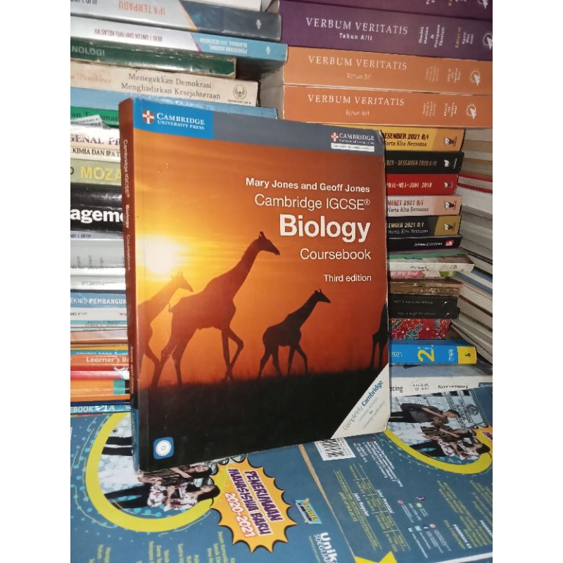 Jual Original Buku Cambridge Igcse Biology Coursebook Third Edition ...