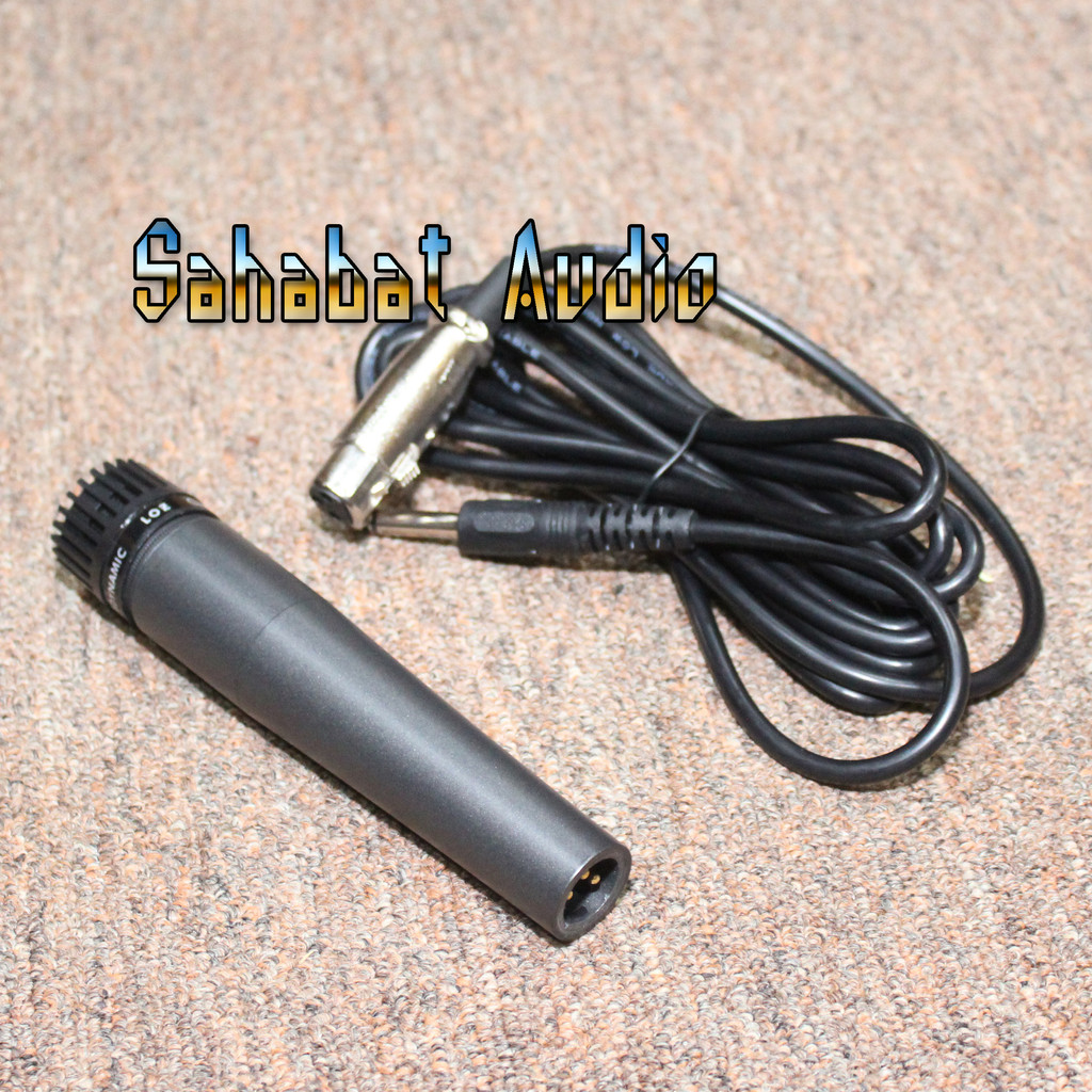 Jual Mic Kabel SM 57 + KOPER / Mic Instrumen Cable SM57 / Mic Vocal SM ...