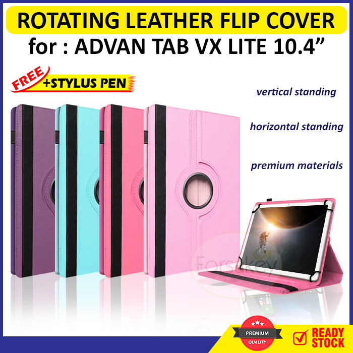 Jual Advan Advance Tab VX Lite 10.4 10 10,4 Inch 2023 Tiger Flip Case ...