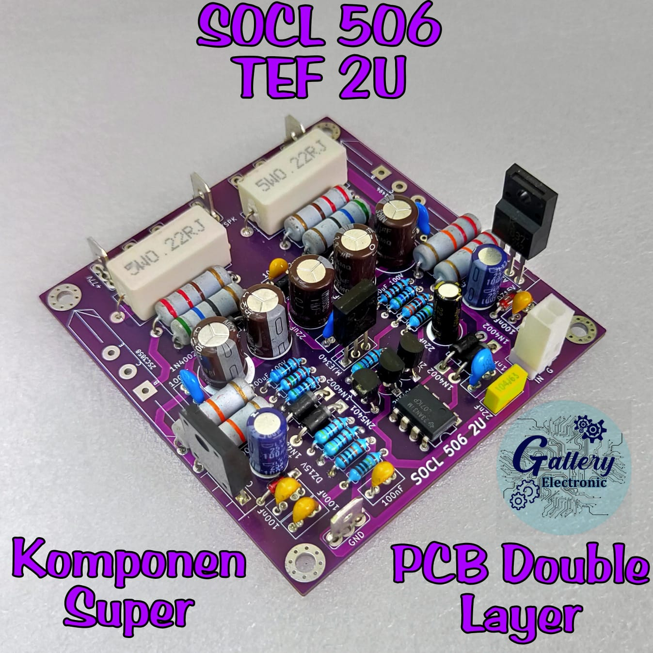 Jual Kit Driver SOCL 506 2U Doubel Layer Komponen Original | Shopee