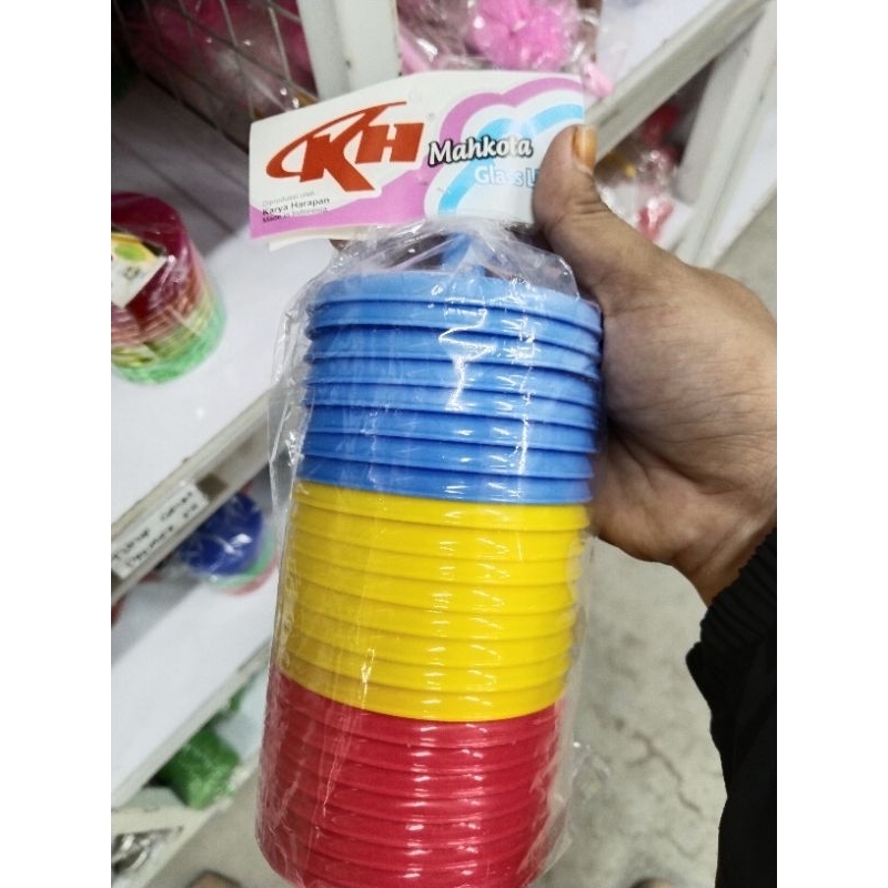 Jual Tutup Gelas Mahkota Kh Harga 24pcs Shopee Indonesia 0221