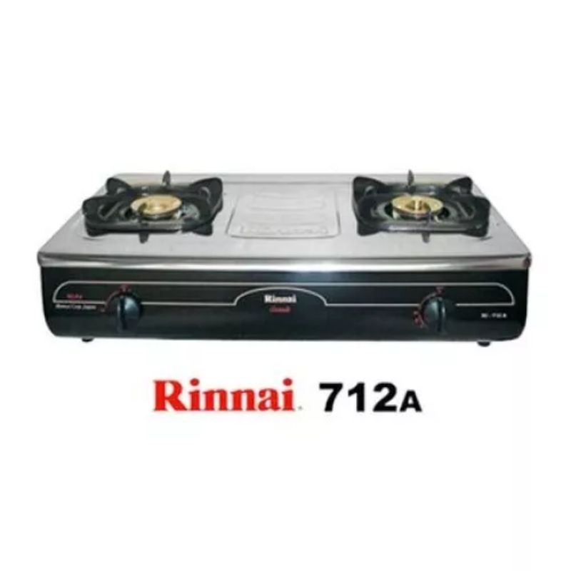 Jual RINNAI - Kompor Gas 2 Tungku RI-712A Rinai Stainless Steel Api ...