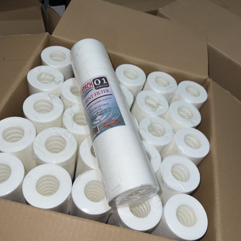 Jual CARTRIDGE FILTER 10 INCH 1 BOX (50 PCS) | Shopee Indonesia