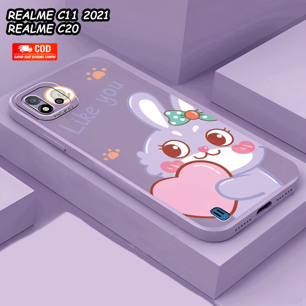 Jual Case Realme C11 2021 Redmi C20 Softcase Lentur Silikon Liquid