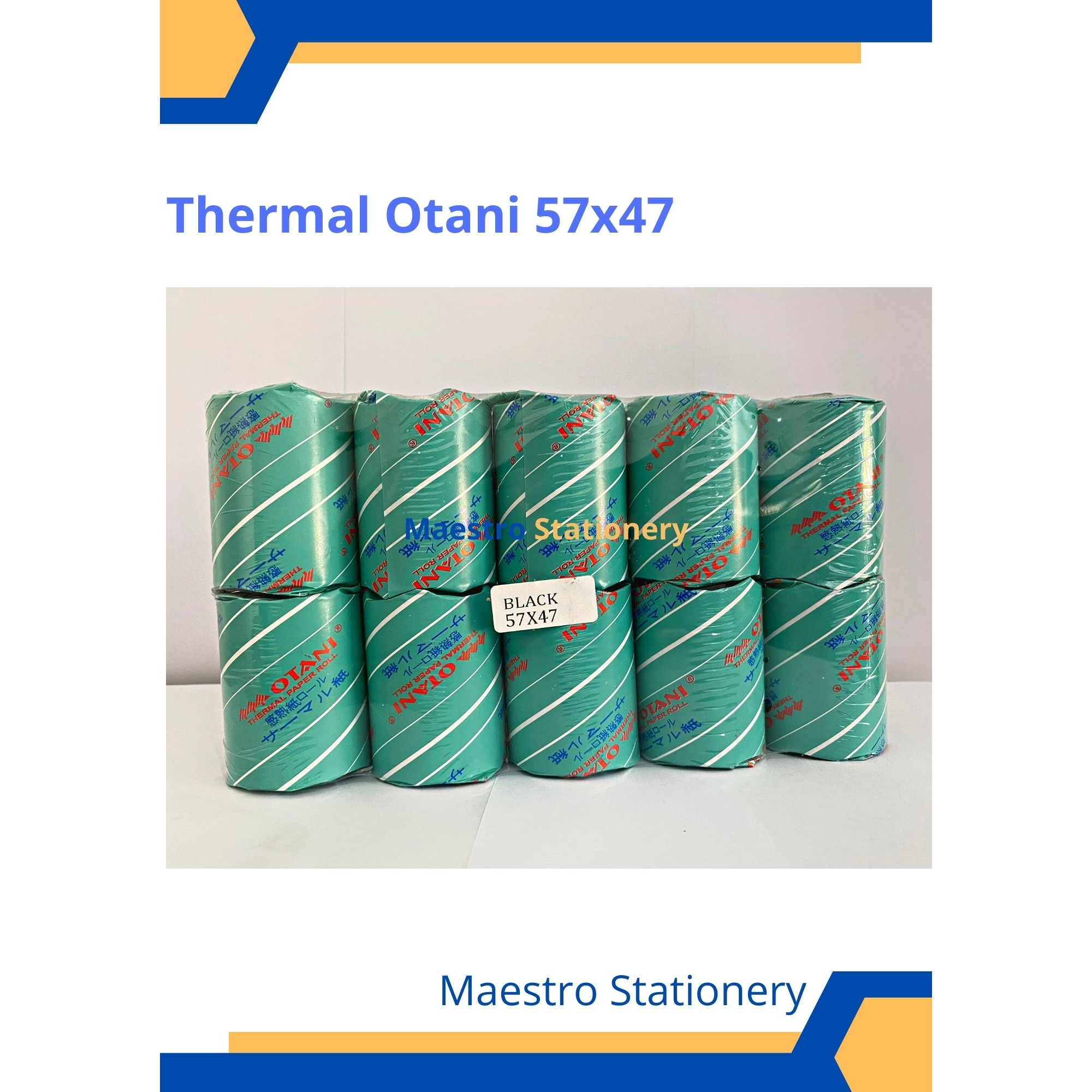 Jual Kertas Struk Kasir Thermal Otani X Paper Thermal Shopee