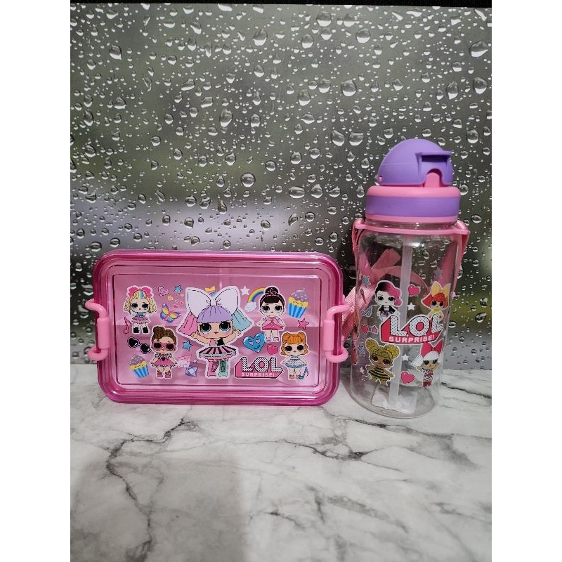 Jual Lunch box set Kotak makan set LOL | Shopee Indonesia