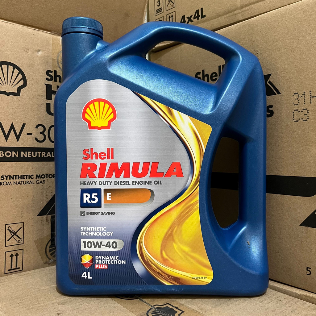 Jual Shell Rimula R5E 10W-40 - OLI MOBIL ( 4 LITER ) | Shopee Indonesia