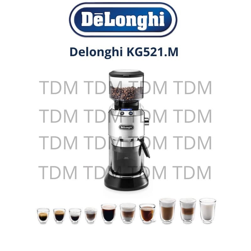 Jual Coffee Grinder Penggilin Biji Kopi Delonghi KG 521M KG 521.M