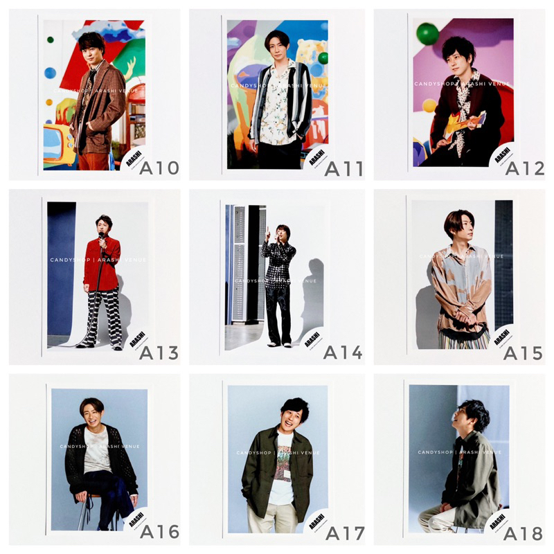 Jual Arashi Official Shoppic | Johnnys Shop Photos KODE A1-50 | Shopee ...