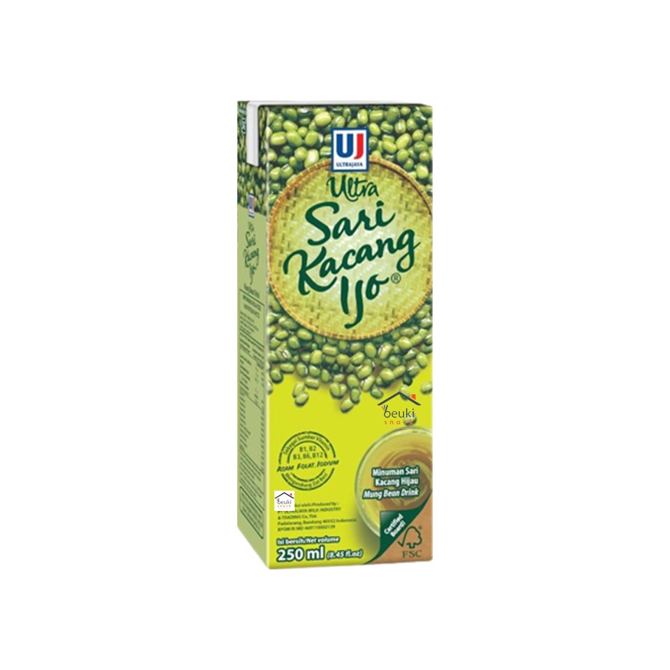 Jual Ultra UHT Minuman Sari Kacang Ijo Sehat dan Bergizi | Shopee Indonesia