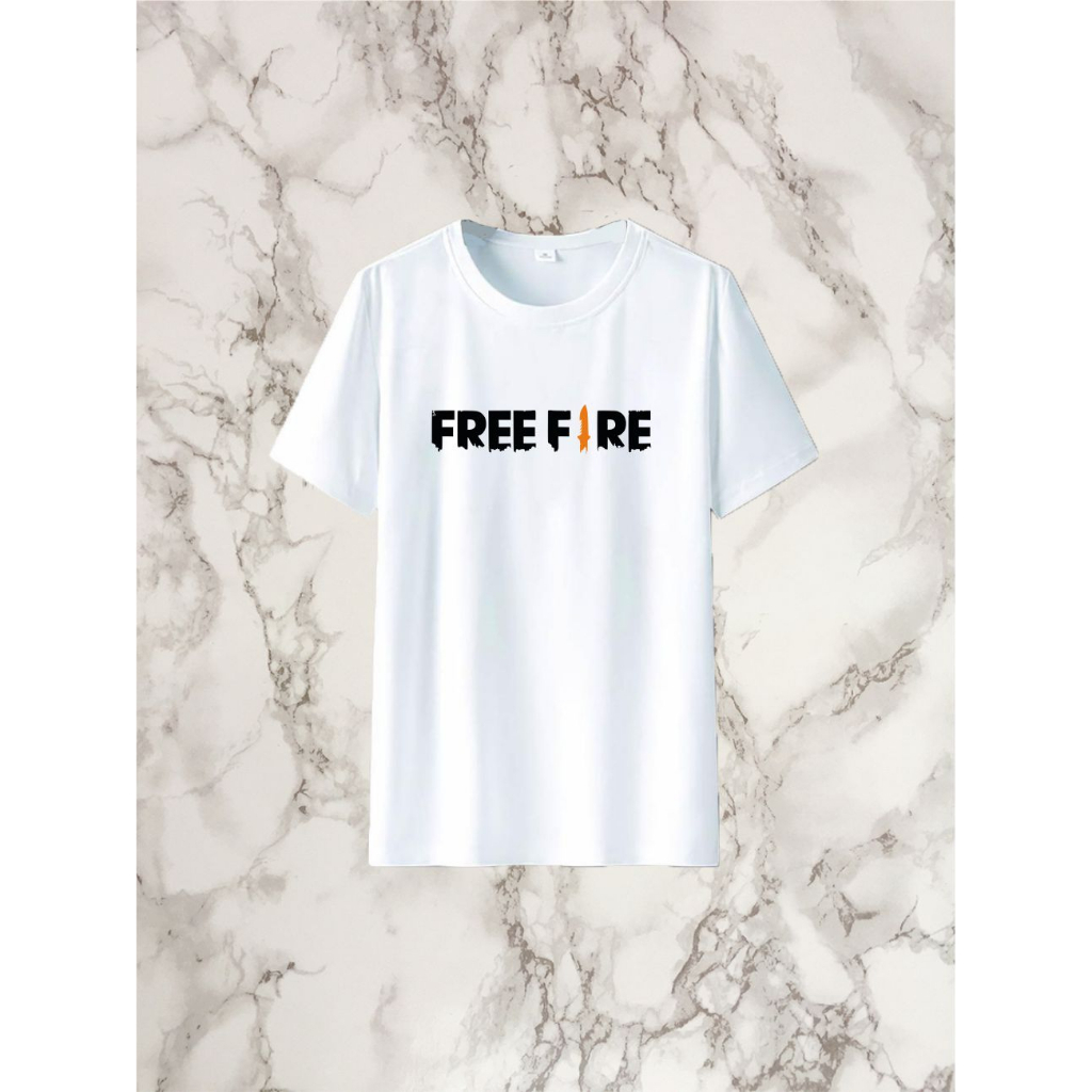 Jual BAJUFREE FIRE DEWASA BAJU DEWASA BAHAN KATUN BAJU KAOS FREE